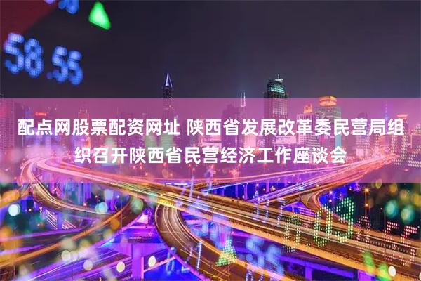 配点网股票配资网址 陕西省发展改革委民营局组织召开陕西省民营经济工作座谈会